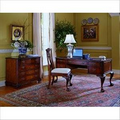 Furniture Rewards - Hooker Ball/ Claw Desk - Dark Wood Brown